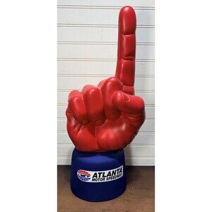 Ultimate Hand Foam #1 Foam Finger 20”  Atlanta motor speedway collectible READ